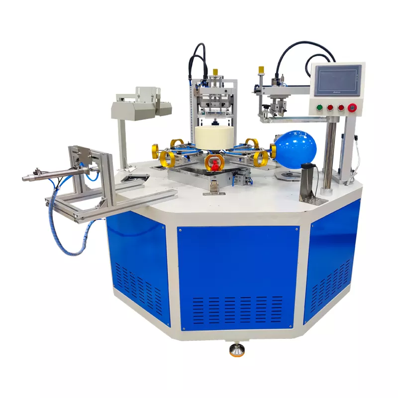 자동 2색 풍선 스크린 인쇄기